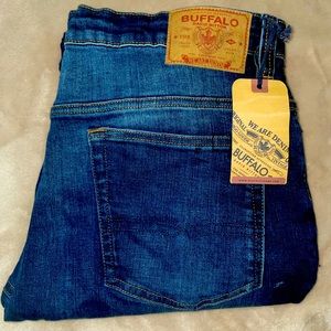 Buffalo Mens Blue Denim Jeans